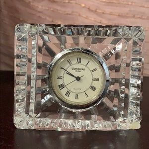 Vintage Waterford Crystal clock